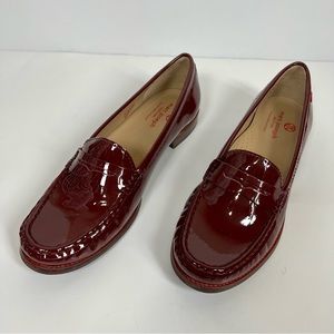 Marc Joseph Women’s East Village Loafers; Burgundy color; Size 10